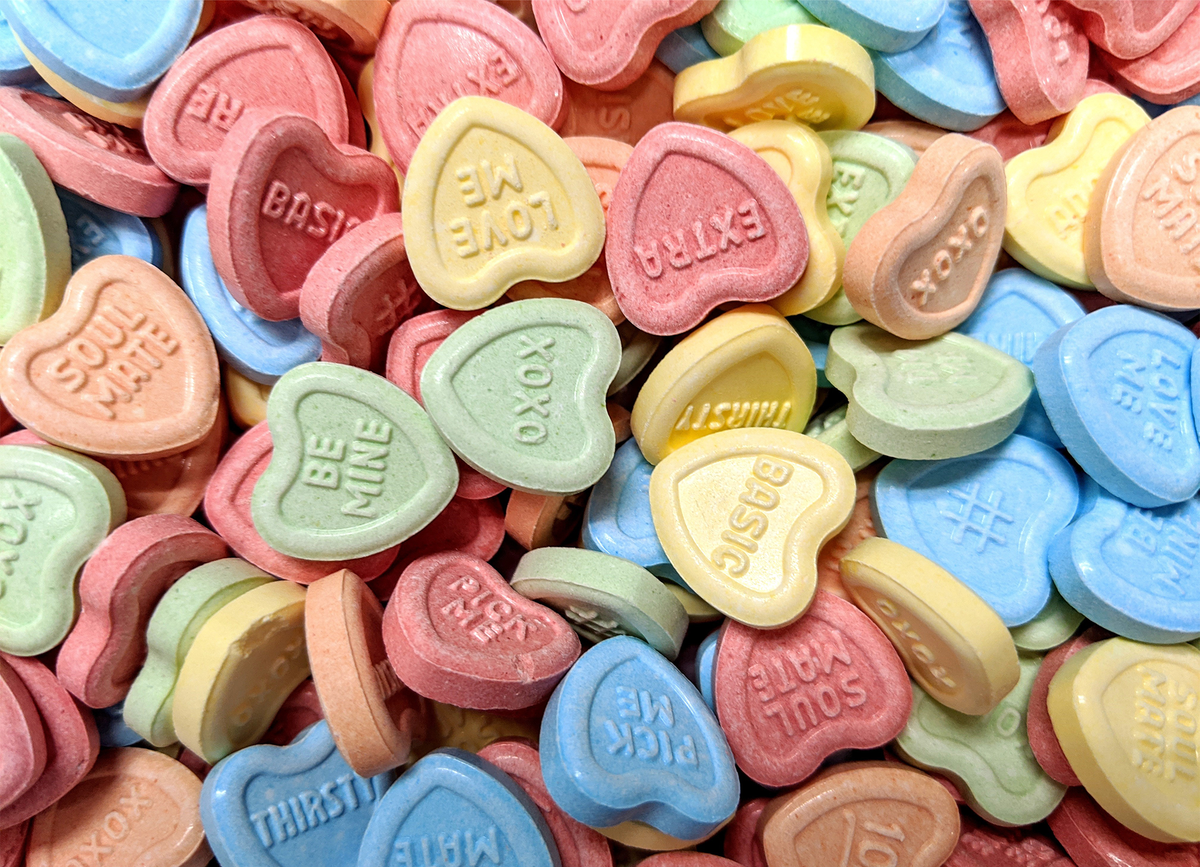 Save on SweeTARTS Conversation Hearts Candy Valentine Single Order Online  Delivery